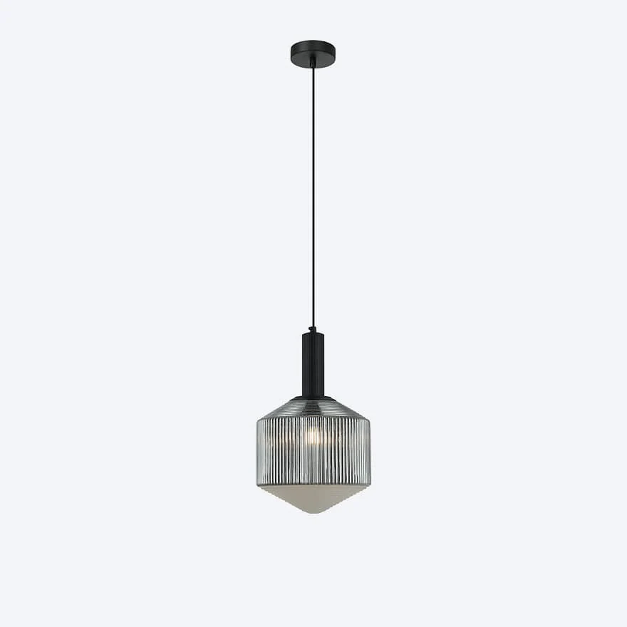 CAMILLA GLASS RIBBED PENDANT - Image 3