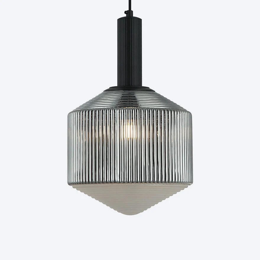 CAMILLA GLASS RIBBED PENDANT - Image 4