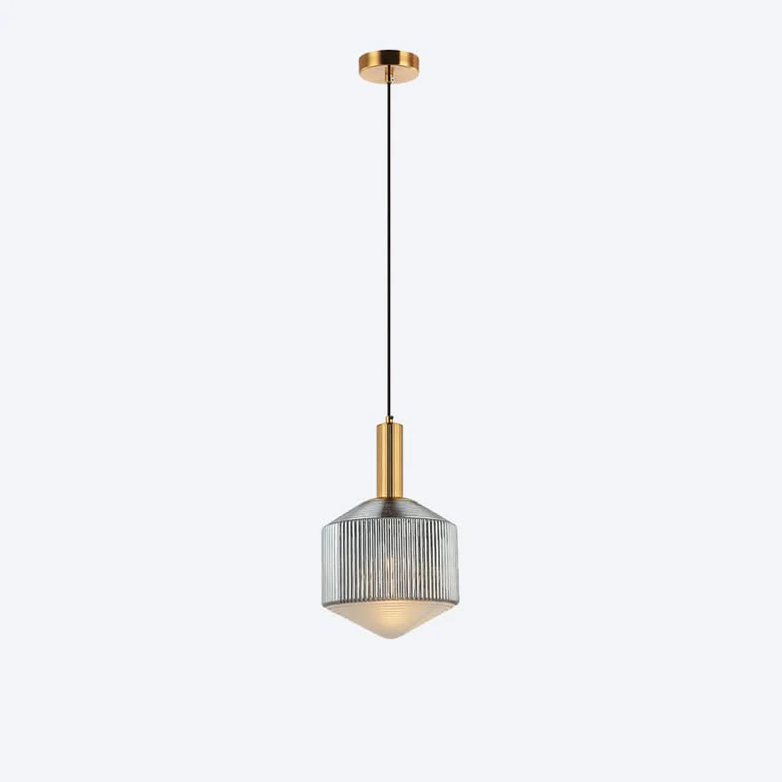 CAMILLA GLASS RIBBED PENDANT - Image 7